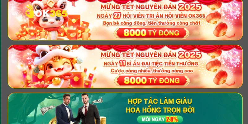 Khuyến mãi Ok365 hấp dẫn cho người chơi tại nền tảng game 1 Thông tin về khuyến mãi Ok365 năm 2025